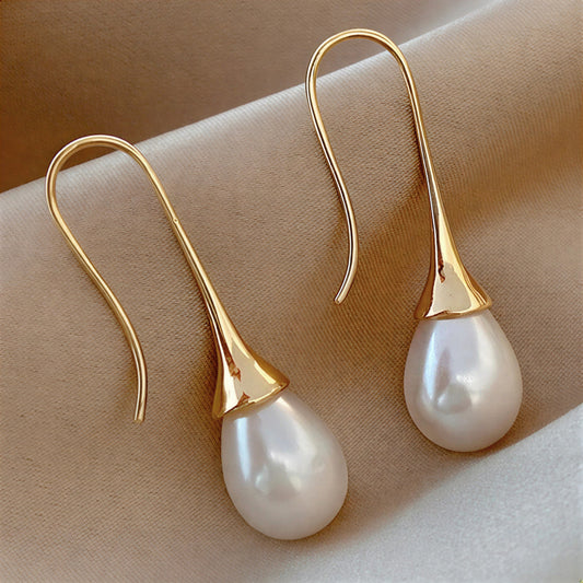Boucles d'oreilles en perles classiques