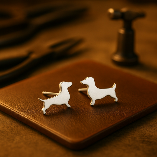 Boucles D'oreilles Teckel