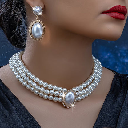 Coffret bijoux vintage en perles