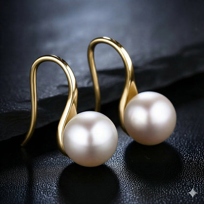 Boucles d'oreilles en perles signature
