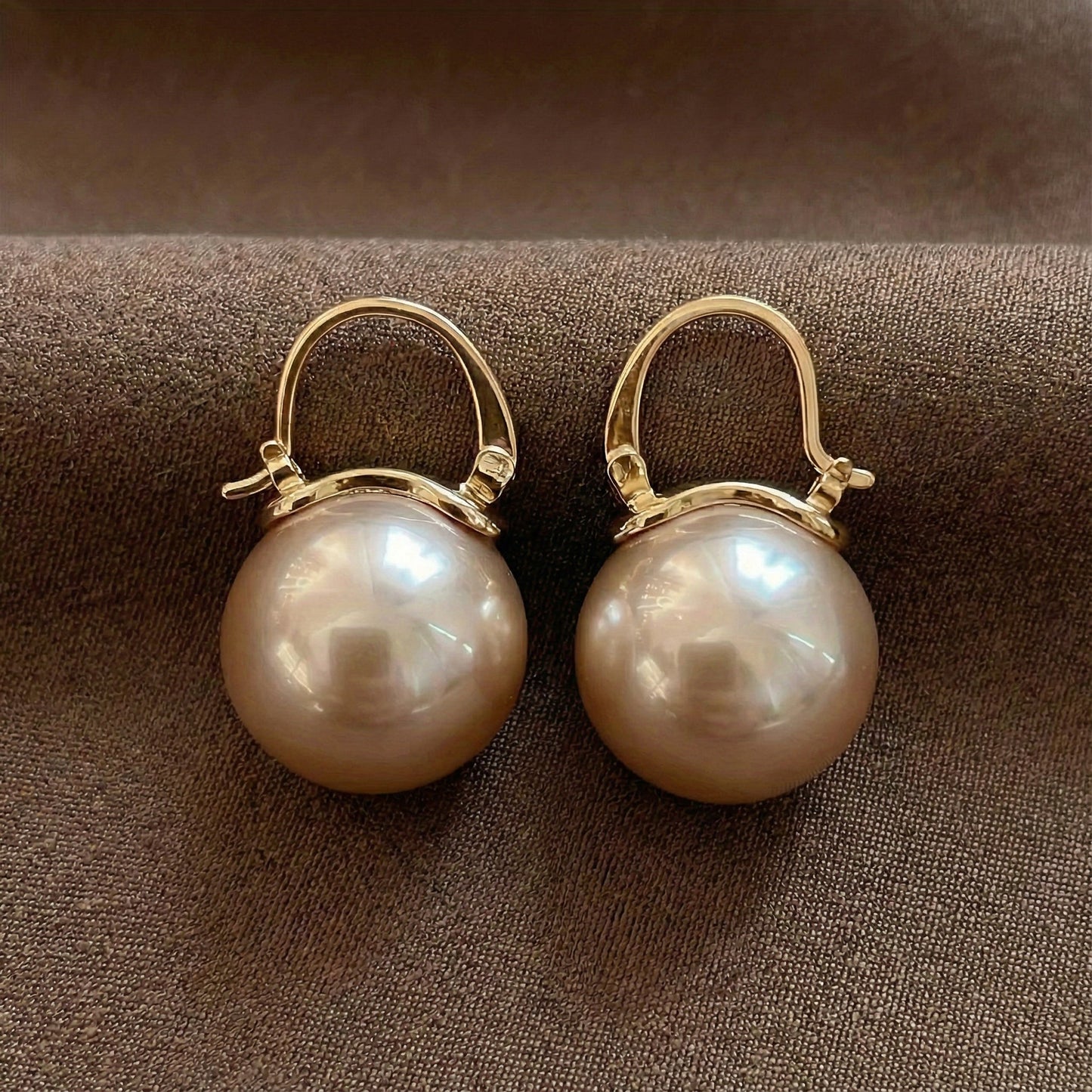 Boucles d'oreilles en perles délicate