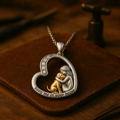 Collier – « Garde moi dans ton cœur »